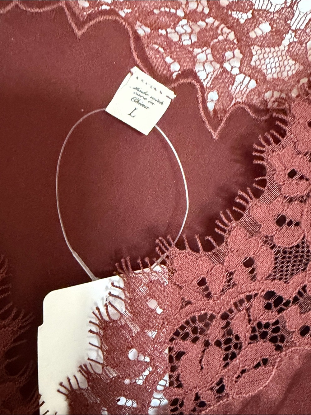 Dôen Lace Trim Silk Cami BNWT - Picture 5 of 7